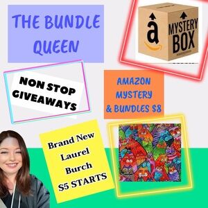 TUES 3/31 🚨$5 NWT Laurel Burch 🚨 $8 AMAZON PACKAGES 🚨 Loaded Bundles 🚨 GIVEAWAYS